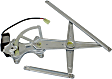 Front, Driver Side Power Window Regulator, With Motor