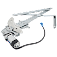 Front, Passenger Side Power Window Regulator, With Motor