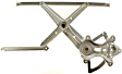 Front, Driver Side Power Window Regulator, Without Motor