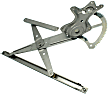 Front, Driver Side Power Window Regulator, Without Motor