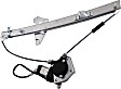 Front, Passenger Side Window Regulator, Power, Base Model, 4 Cyl., 2.0L Engine