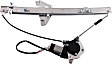 Front, Passenger Side Window Regulator, Power, Base Model, 4 Cyl., 2.0L Engine