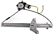 Front, Driver Side Window Regulator, Power, Base Model, 4 Cyl., 2.0L Engine