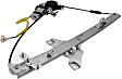 Front, Driver Side Window Regulator, Power, Base Model, 4 Cyl., 2.0L Engine