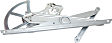Front, Driver Side Power Window Regulator, Without Motor