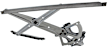 Front, Passenger Side Power Window Regulator, Without Motor