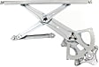 Front, Driver Side Power Window Regulator, Without Motor