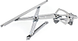 Front, Driver Side Power Window Regulator, Without Motor