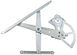 Front, Passenger Side Power Window Regulator, Without Motor