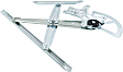 Front, Driver Side Power Window Regulator, Without Motor