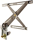 Front, Driver Side Manual Window Regulator, Without Motor