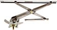 Front, Driver Side Manual Window Regulator, Without Motor