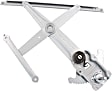 Front, Driver Side Manual Window Regulator, Hand-Crank Type, Hatchback