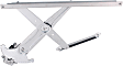 Front, Driver Side Manual Window Regulator, Hand-Crank Type, Hatchback