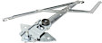 Front, Driver Side Manual Window Regulator, Without Motor