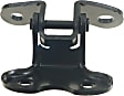 Front, Passenger Side, Lower Door Hinge, Black