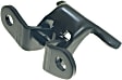 Front, Passenger Side, Lower Door Hinge, Black