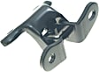 Front, Passenger Side, Lower Door Hinge, Black