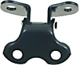 Front, Passenger Side, Lower Door Hinge, Black