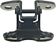 Front, Driver Side, Lower Door Hinge, Black