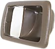 Front or Rear, Passenger Side, Interior, Door Handle Trim, Red
