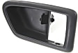 Front or Rear, Passenger Side, Interior, Door Handle Trim, Black
