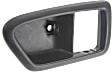 Front or Rear, Passenger Side, Interior, Door Handle Trim, Black