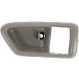 Front or Rear, Passenger Side, Interior, Door Handle Trim, Beige
