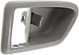 Front or Rear, Driver Side, Interior, Door Handle Trim, Gray