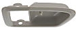 Front or Rear, Driver Side, Interior, Door Handle Trim, Gray