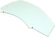 Front, Passenger Side Door Glass, Green Tint, 4-Door, Sedan, Replaces NAGS No. FD21405 GTYN
