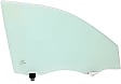 Front, Driver Side Door Glass, Green Tint, 4-Door, Sedan, Replaces NAGS No. FD21606 GTYN