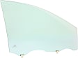 Front, Passenger Side Door Glass, Green Tint, 4-Door, Hatchback, Replaces NAGS No. FD22244 GTYN