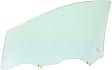 Front, Passenger Side Door Glass, Green Tint, 4-Door, Hatchback, Replaces NAGS No. FD22244 GTYN