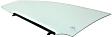 Front, Driver Side Door Glass, Green Tint, Replaces NAGS No. FD25751 GTYN