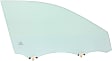 Front, Driver Side Door Glass, Green Tint, Replaces NAGS No. FD26497 GTYN