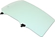 Front, Passenger Side Door Glass, Green Tint, Replaces NAGS No. FD25555 GTYN