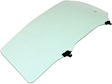 Front, Driver Side Door Glass, Green Tint, Replaces NAGS No. FD25556 GTYN