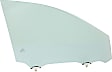 Front, Passenger Side Door Glass, No Tint, Japan/North America Built Vehicle, Replaces NAGS No. FD25895 GTYN