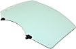 Front, Passenger Side Door Glass, Green Tint, Replaces NAGS No. FD24560 GTYN