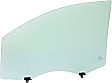 Front, Passenger Side Door Glass, Green Tint, Replaces NAGS No. FD24560 GTYN
