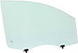 Front, Driver Side Door Glass, Green Tint, Replaces NAGS No. FD24561 GTYN