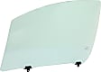Front, Driver Side Door Glass, 4-Door, Hatchback