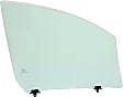 Front, Driver Side Door Glass, 4-Door, Hatchback