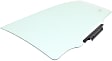 Rear, Driver Side Door Glass, Green Tint, 4-Door, Sedan, No NLP, Replaces NAGS No. FD22350 GTYN