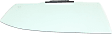 Rear, Driver Side Door Glass, Green Tint, 4-Door, Sedan, No NLP, Replaces NAGS No. FD22350 GTYN