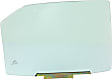 Rear, Passenger Side Door Glass, Green Tint, Replaces NAGS No. FD26498 GTYN