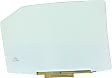 Rear, Driver Side Door Glass, Green Tint, Replaces NAGS No. FD24499 GTYN