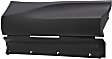 Rear, Passenger Side, Lower Door Molding and Beltlines, Textured Black