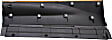 Rear, Passenger Side, Lower Door Molding and Beltlines, Textured Black